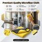 Premium Microfiber Cleaning Cloth – Soft & Absorbent