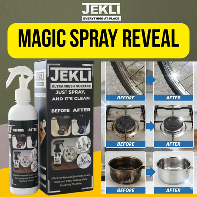 JEKLI ULTRA FRESH SURFACE I CLEANING SPRAY I SS CLEANING SPRAY I KITCHEN CLEANING SPRAY 400ml