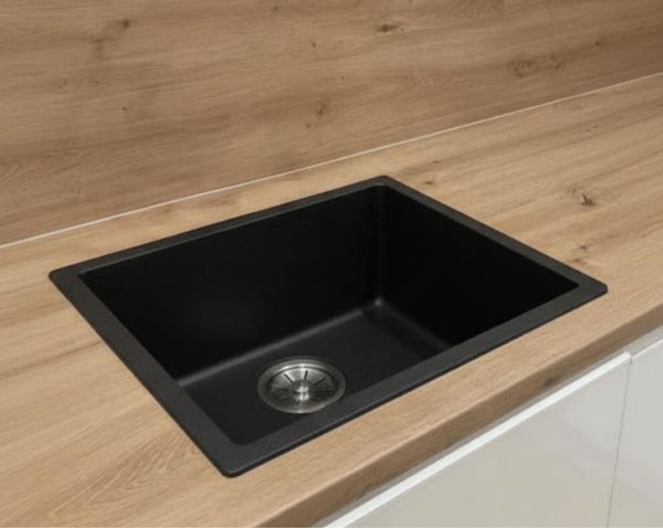 Jekli Kitchen Pro 11 BK I Stainless Steel Sink I Kitchen Sink I Single Bowl Kitchen Sink I Basin